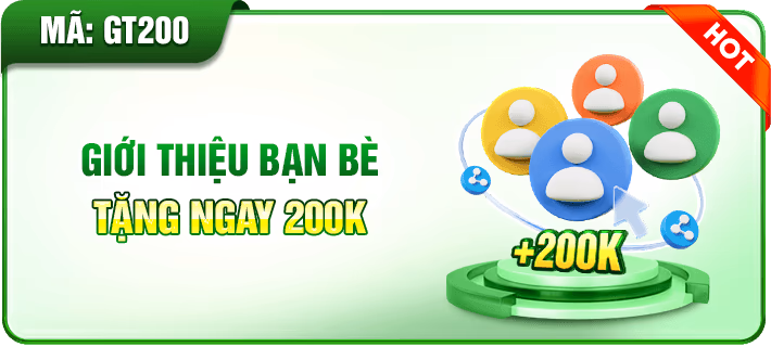 Nhà cái CM88 - Giới thiệu bạn bè tham gia nhận 200K
